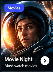 Movie night featured artwork